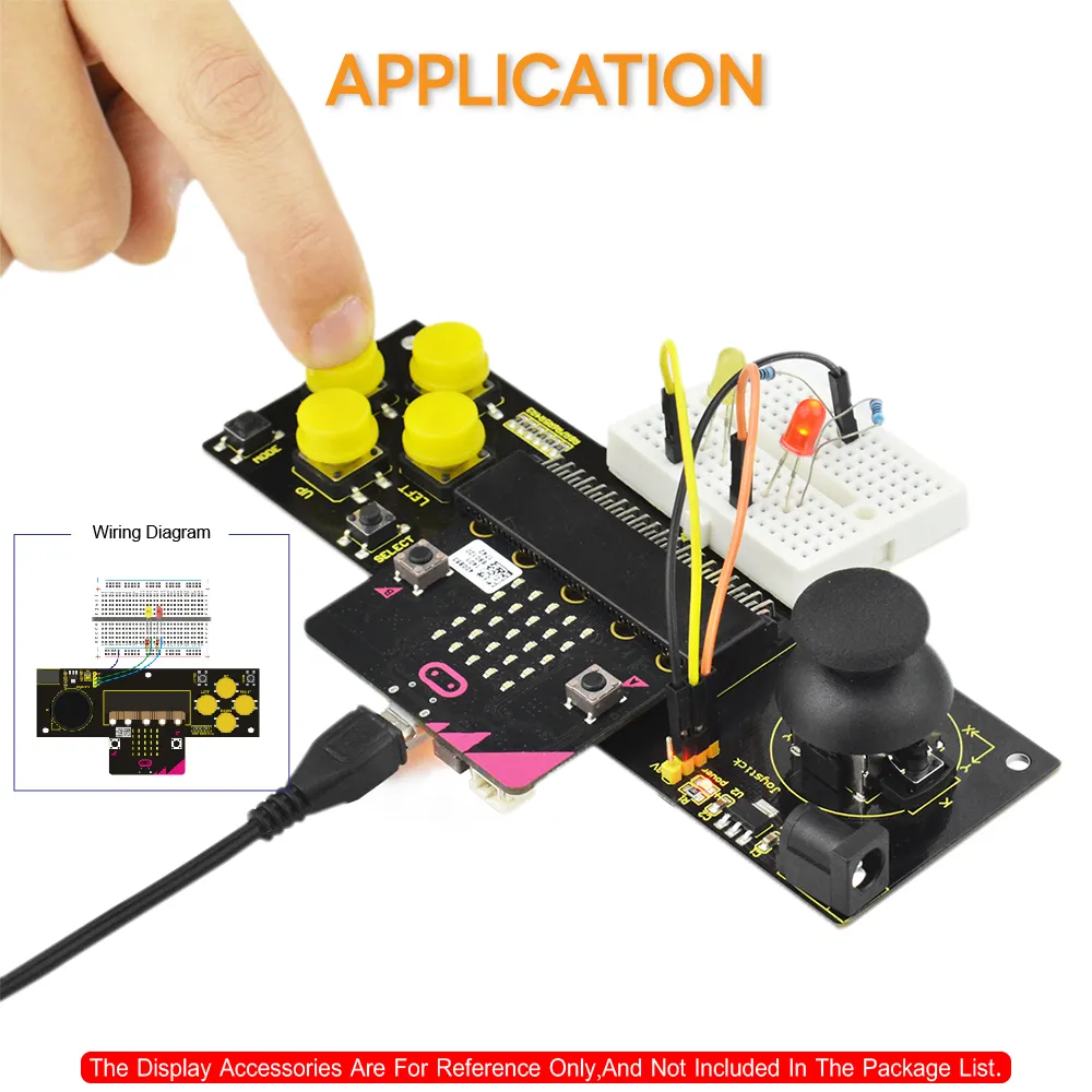 Keyestudio Micro bit Joystick Breakout Board For Micro bit - Image 3