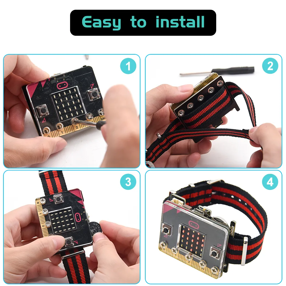 Keyestudio Power Shield Module without battery for BBC Micro bit(Battery type is CR1632) - Image 5