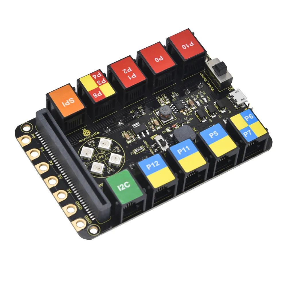 Keyestudio EASY Plug RJ11 6P6C Shield V1.0 for Micro:bit - Image 2