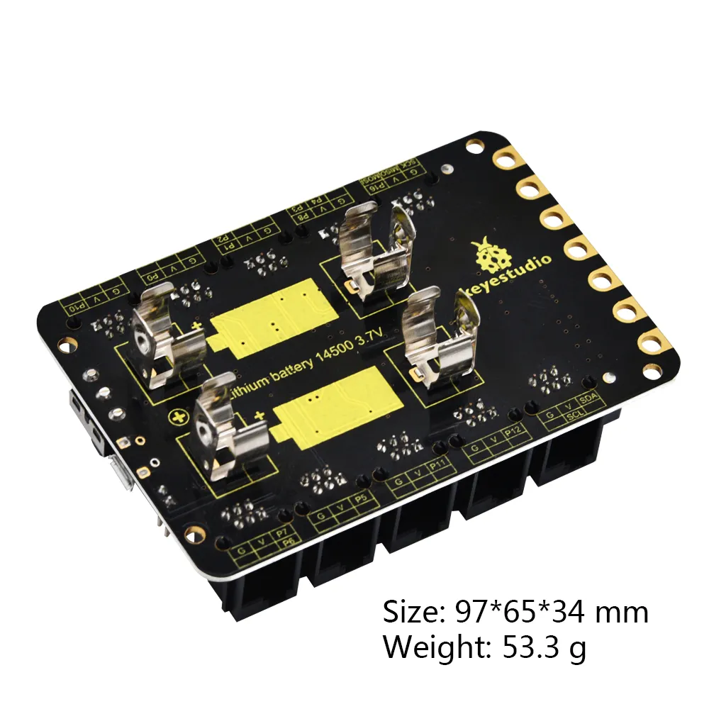 Keyestudio EASY Plug RJ11 6P6C Shield V1.0 for Micro:bit - Image 4