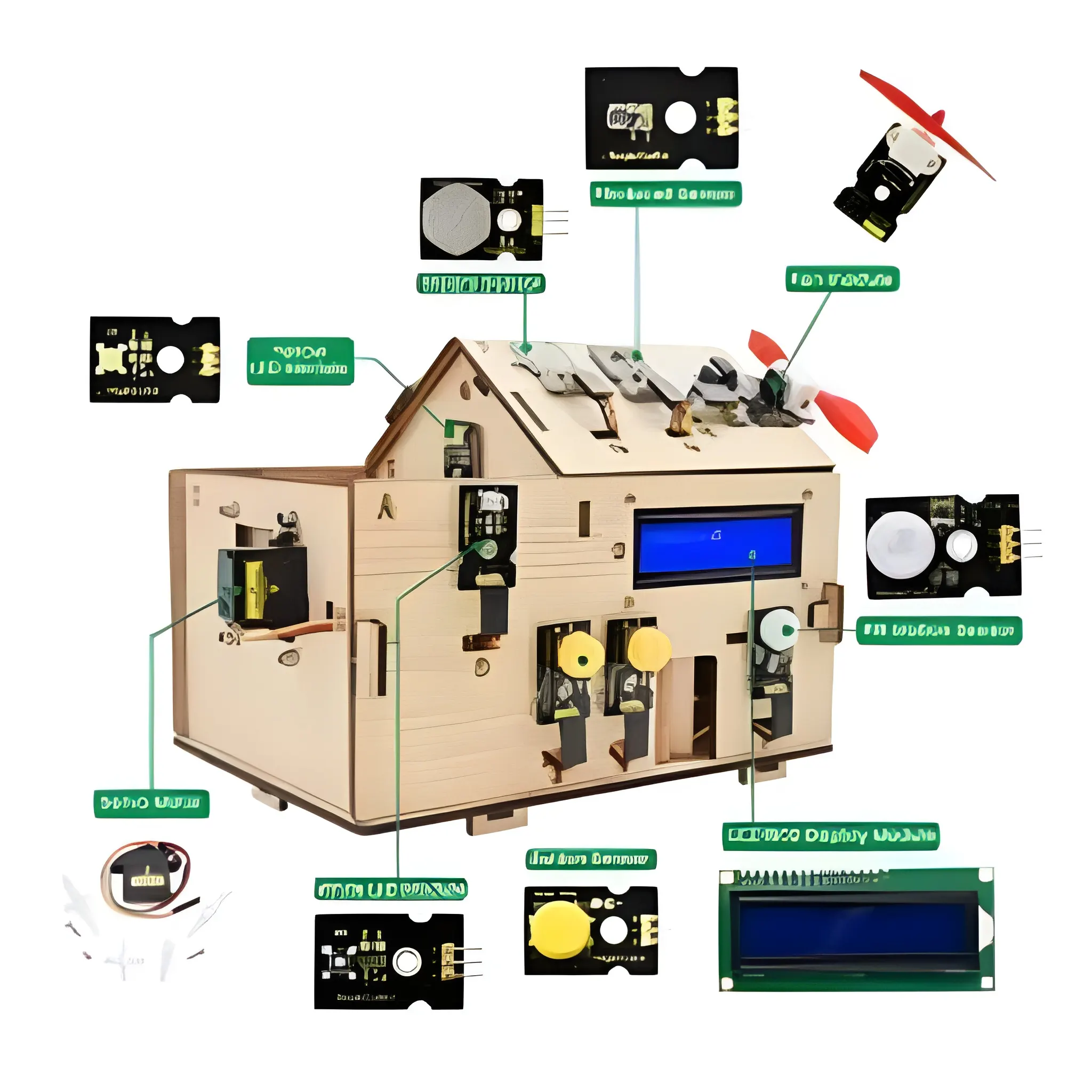 Keyestudio Smart Home Kit with PLUS Board for Arduino DIY STEM - Image 4