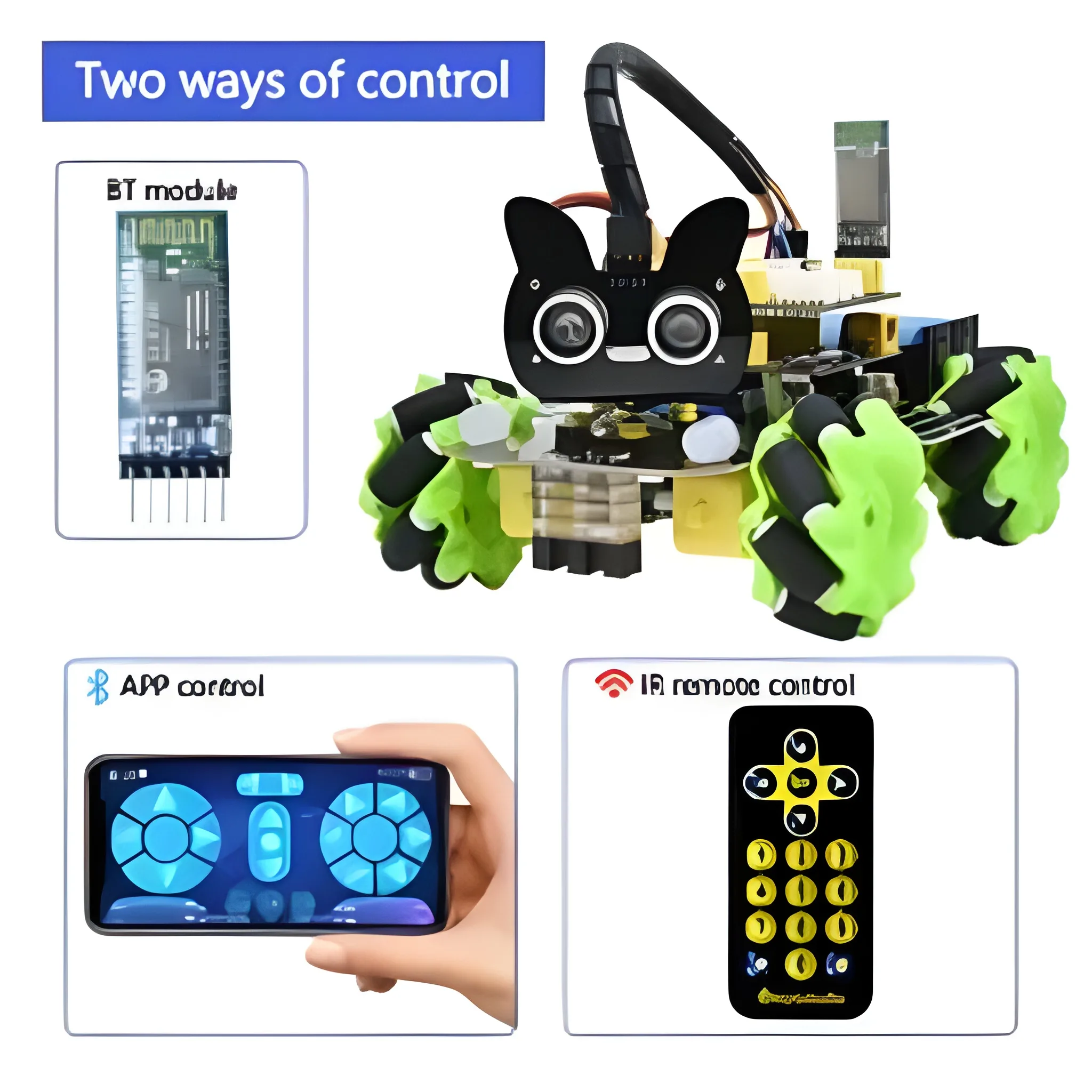 Keyestudio 4WD Mecanum Robot Car For Arduino STEM Smart DIY Robot Car Kit - Image 5