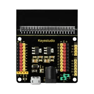 Keyestudio micro bit Sensor Shield V2 (Black and Eco-friendly)