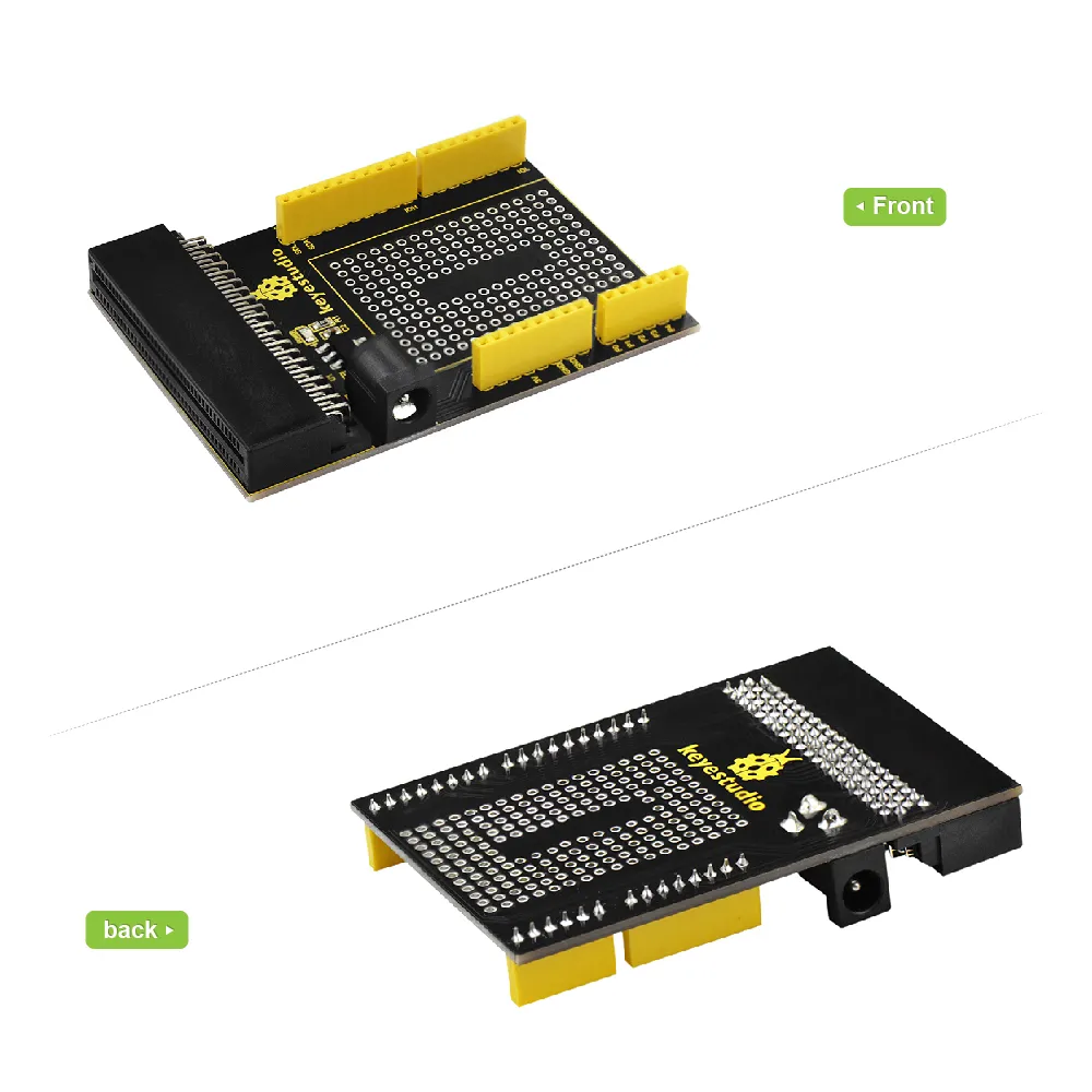 KEYESTUDIO Micro bit Prototyping Shield V1 with Small Breadboard for BBC Micro:Bit - Image 2