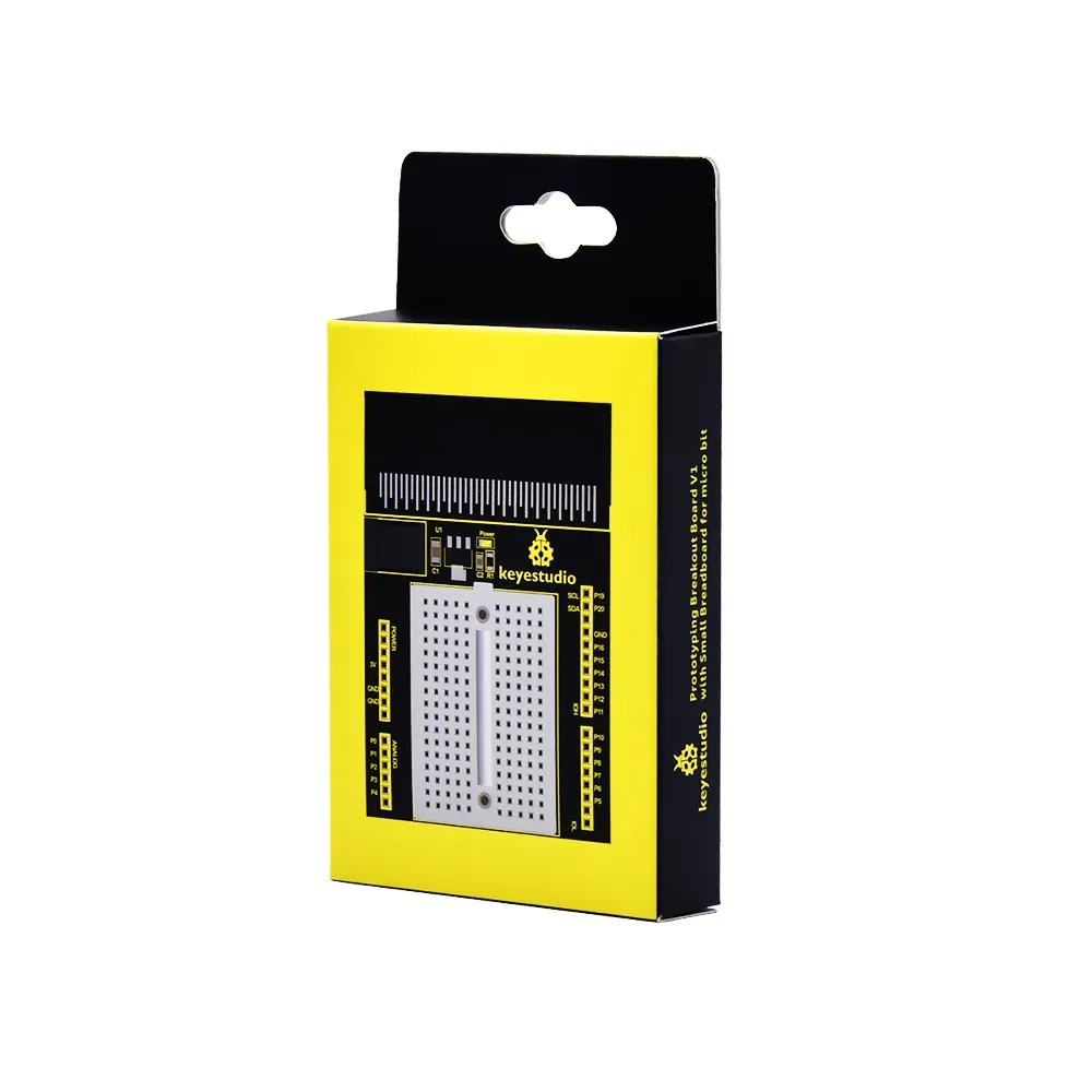 KEYESTUDIO Micro bit Prototyping Shield V1 with Small Breadboard for BBC Micro:Bit - Image 5