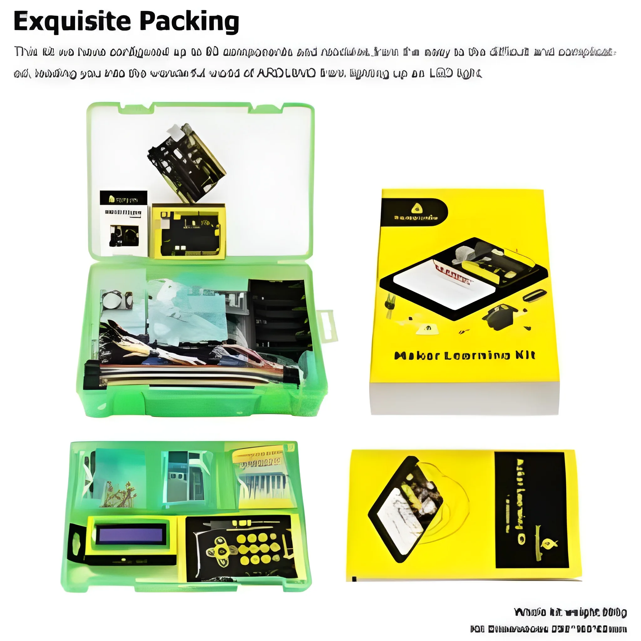 Keyestudio Maker Learning kit /Starter kit For Arduino Project W/Gift Box+User Manual +1602LCD+Chassis+PDF(online) - Image 5
