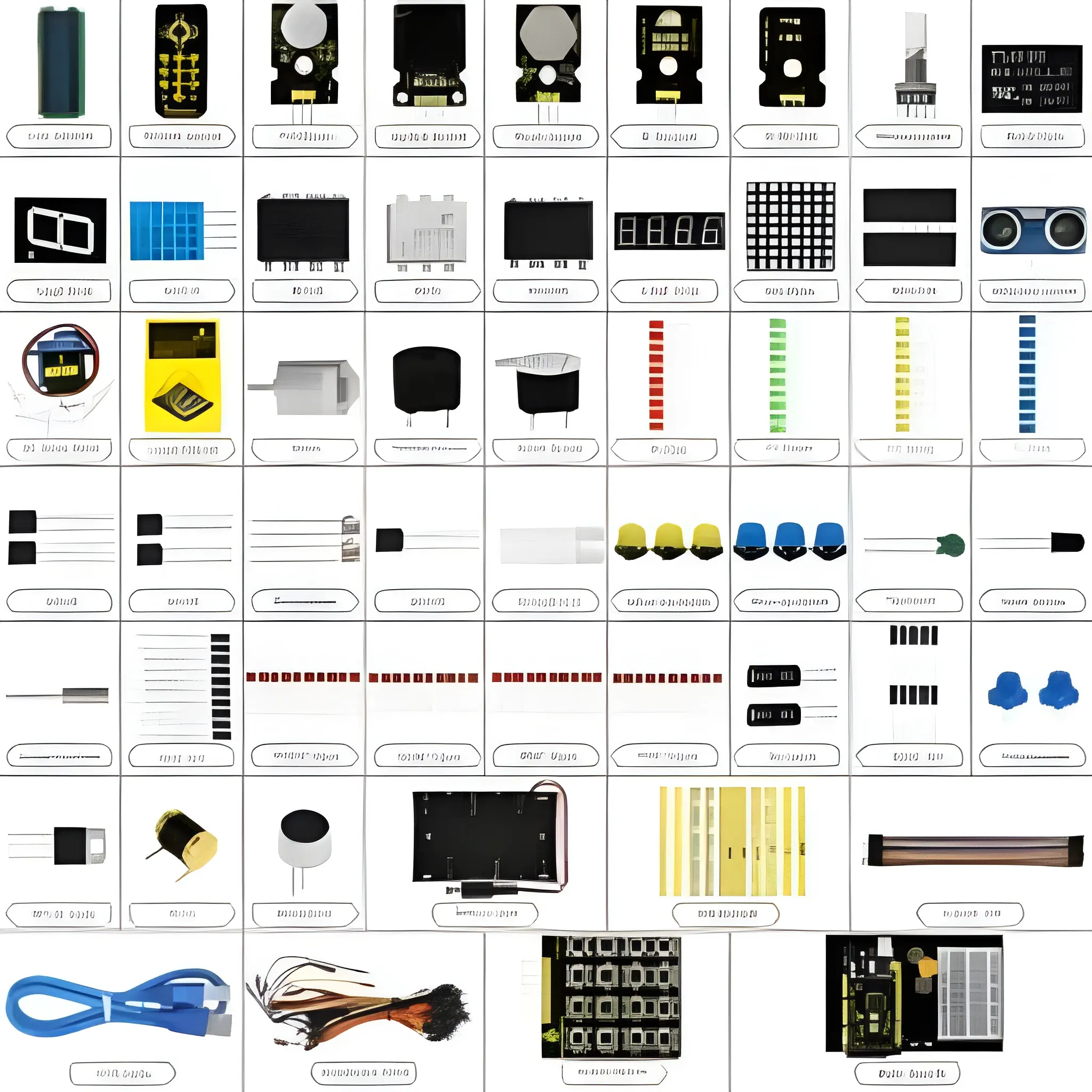 Keyestudio Maker Starter Kit(MEGA 2560 R3)For Arduino Project W/Gift Box+User Manual+1602LCD+Chassis+PDF(online)+35Project+Video - Image 2
