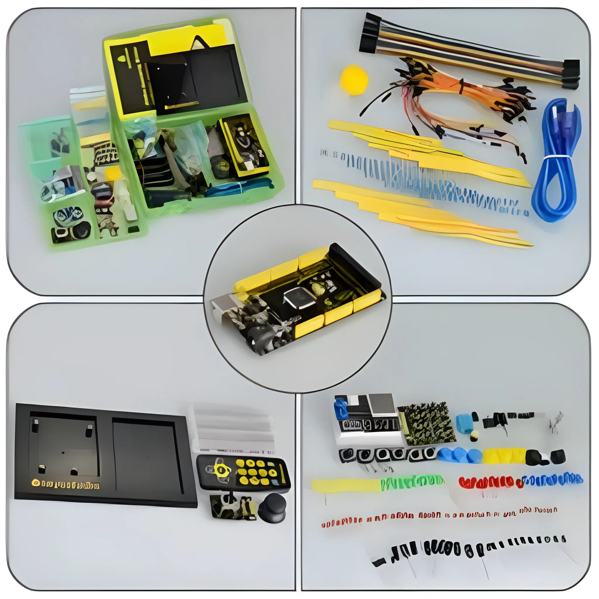 Keyestudio Maker Starter Kit(MEGA 2560 R3)For Arduino Project W/Gift Box+User Manual+1602LCD+Chassis+PDF(online)+35Project+Video - Image 4