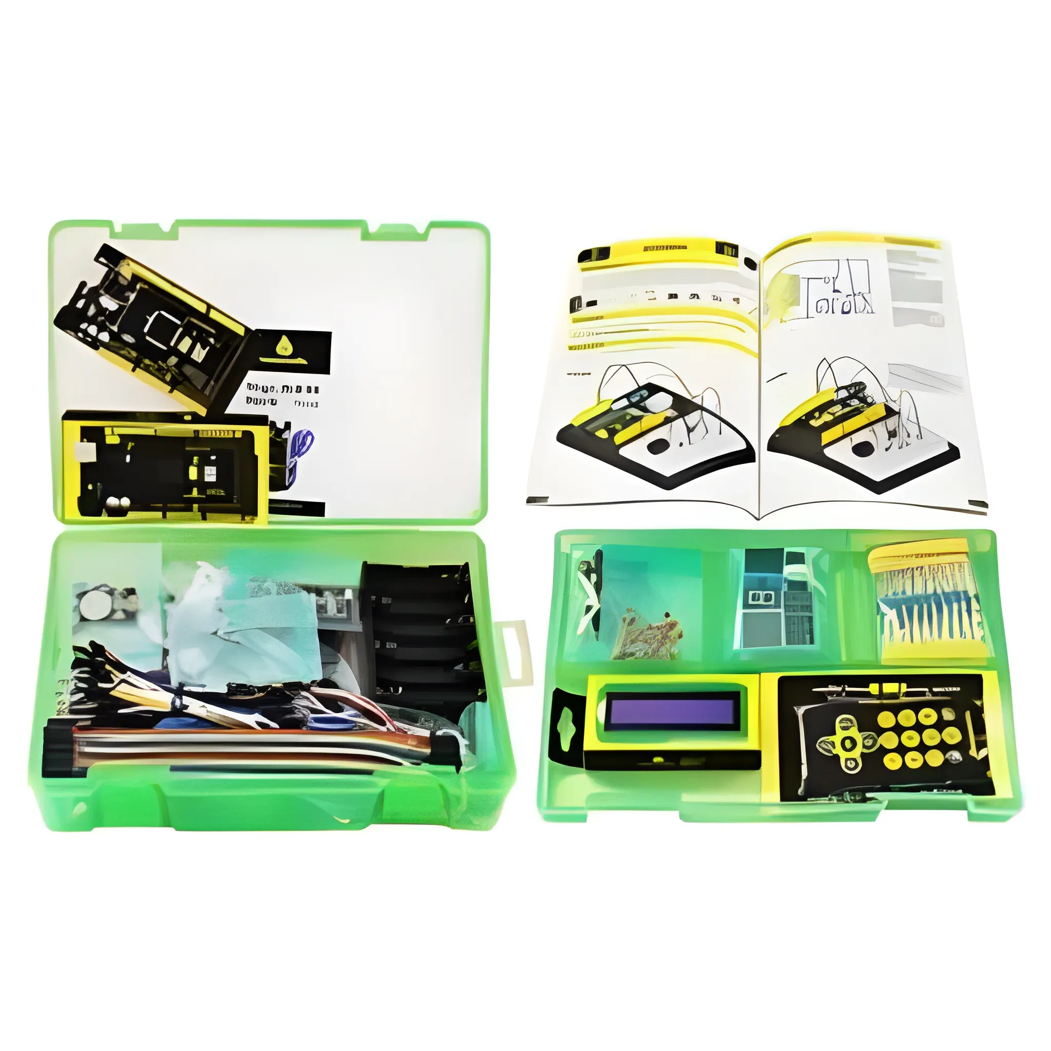 Keyestudio Maker Starter Kit(MEGA 2560 R3)For Arduino Project W/Gift Box+User Manual+1602LCD+Chassis+PDF(online)+35Project+Video - Image 5