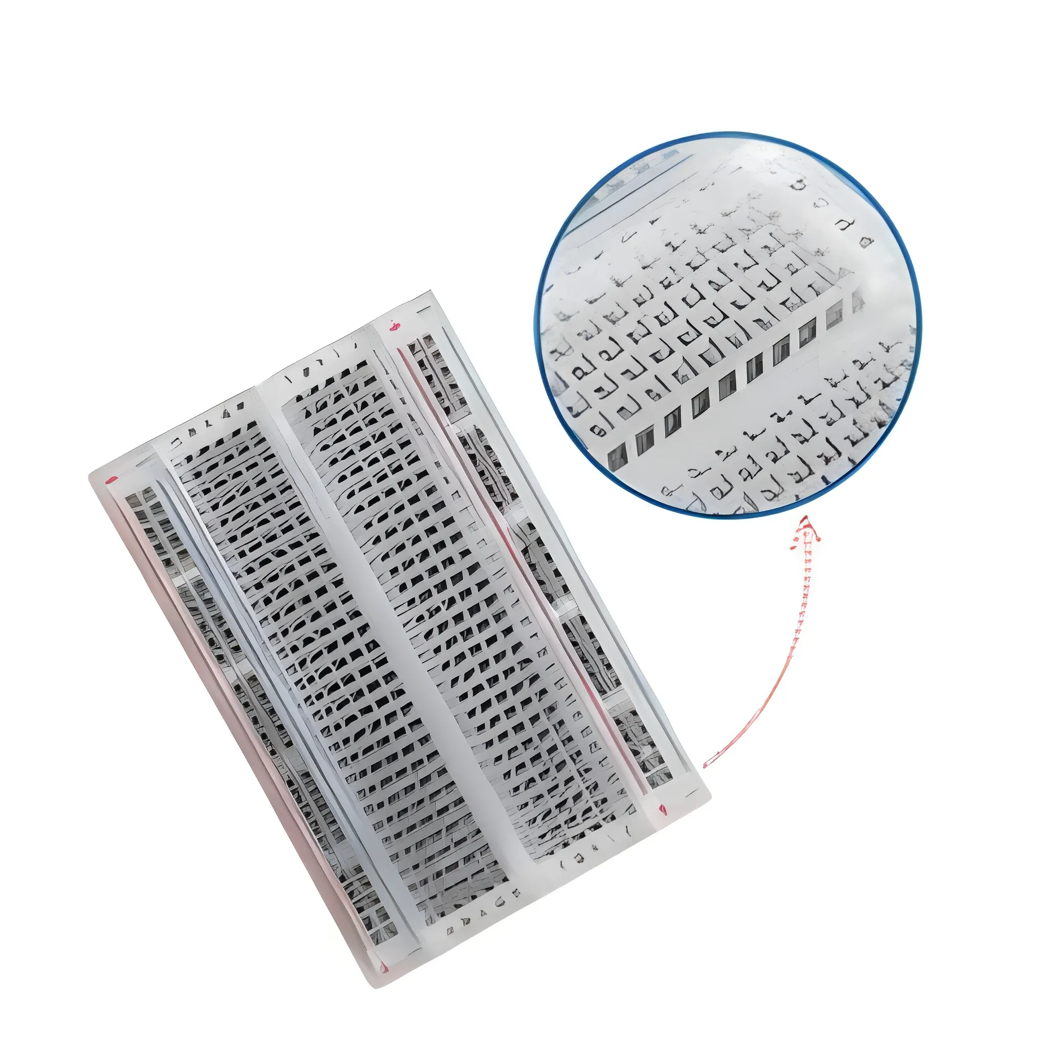 Keyestudio R3 Board +400 Holes Transparent Breadboard +Chassis +65 Jumper Wires +50 cm USB Cable For Arduino DIY Project - Image 3