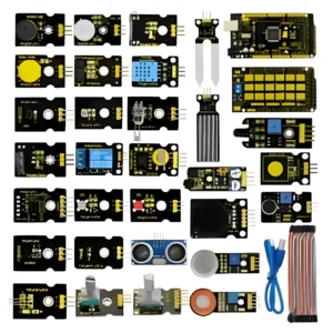 Keyestudio Sensor Starter Kit For Arduino Education Project With Mega 2560+Shield V1+Sensors+Dupont cable+PDF(online)