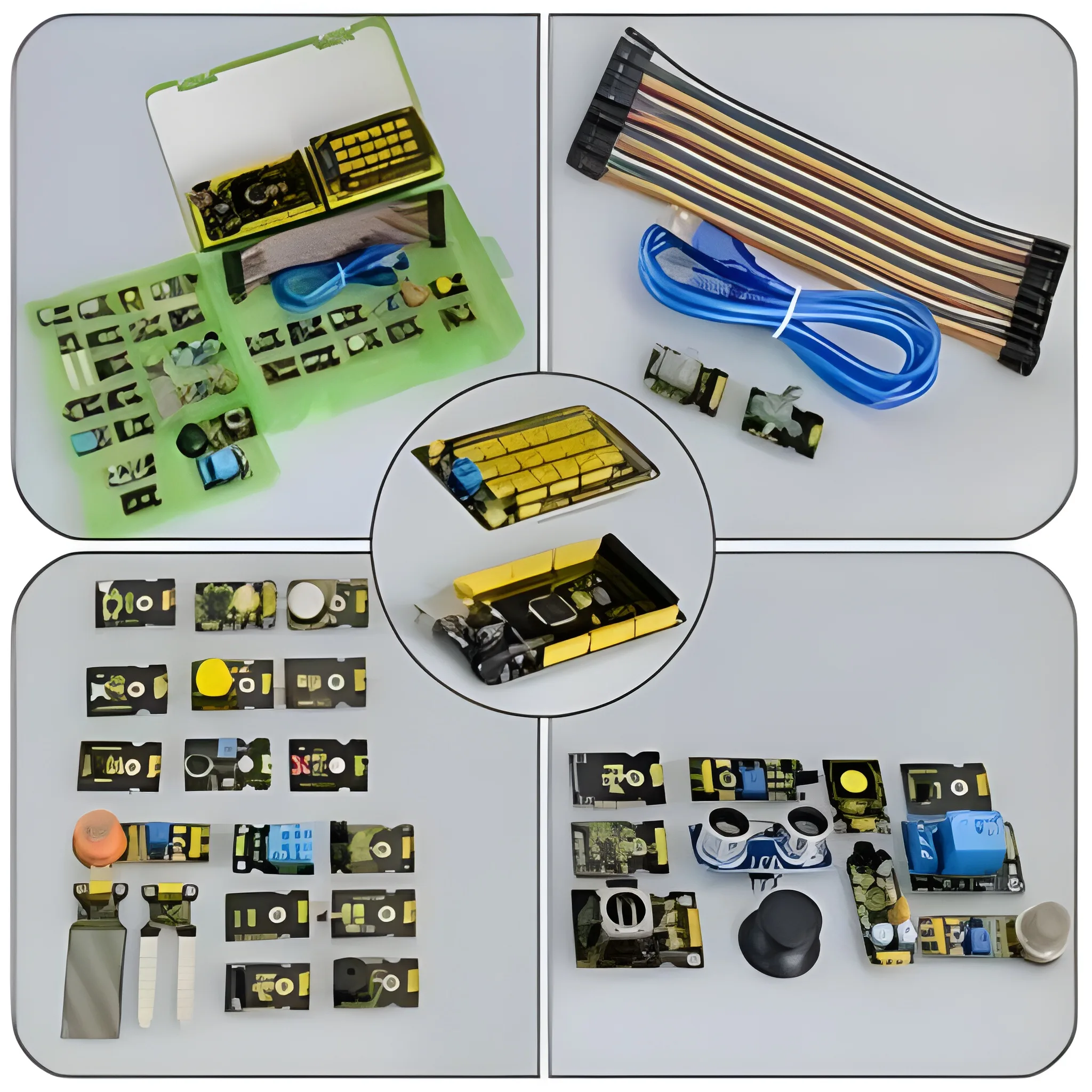 Keyestudio Sensor Starter Kit For Arduino Education Project With Mega 2560+Shield V1+Sensors+Dupont cable+PDF(online) - Image 2