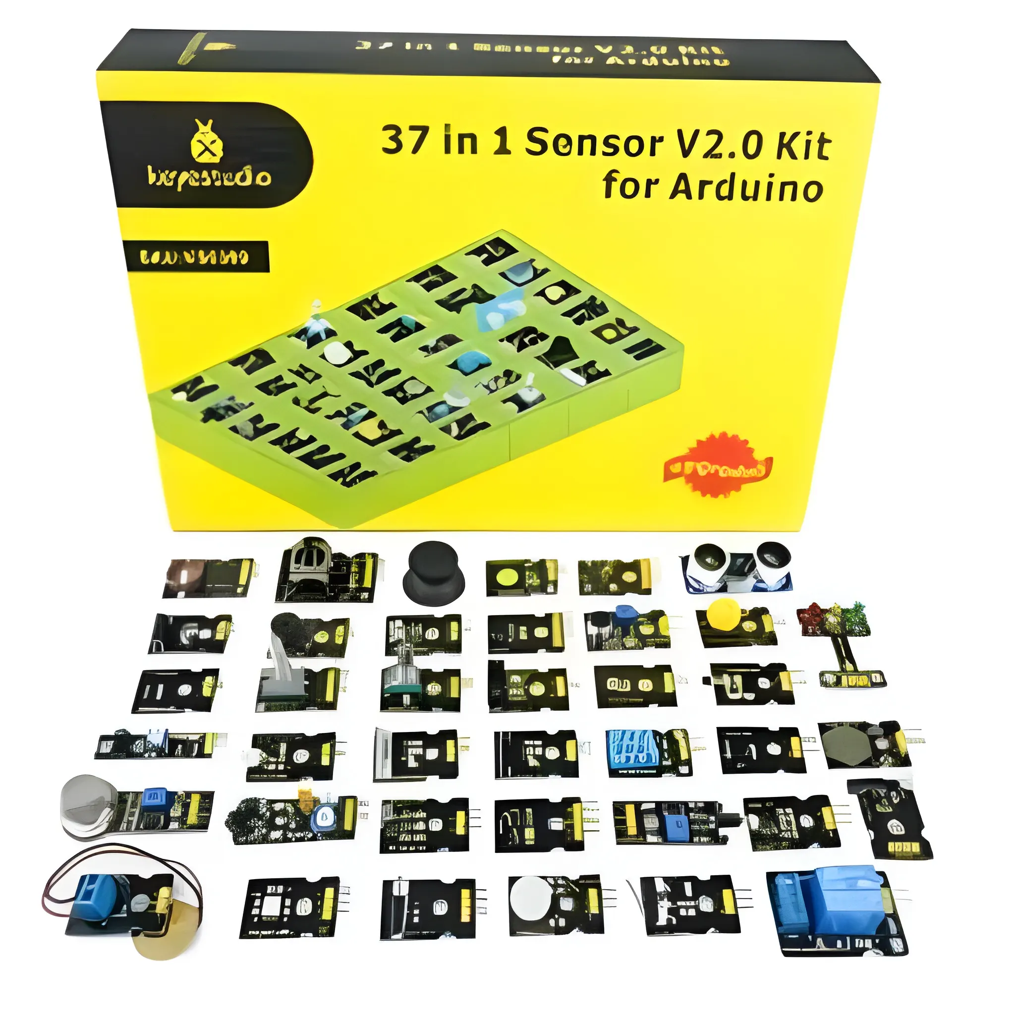 Keyestudio Sensor Starter V2.0 Kit 37 in 1 Box Sensor Kit for Arduino Sensor Kit (No Board) - Image 8