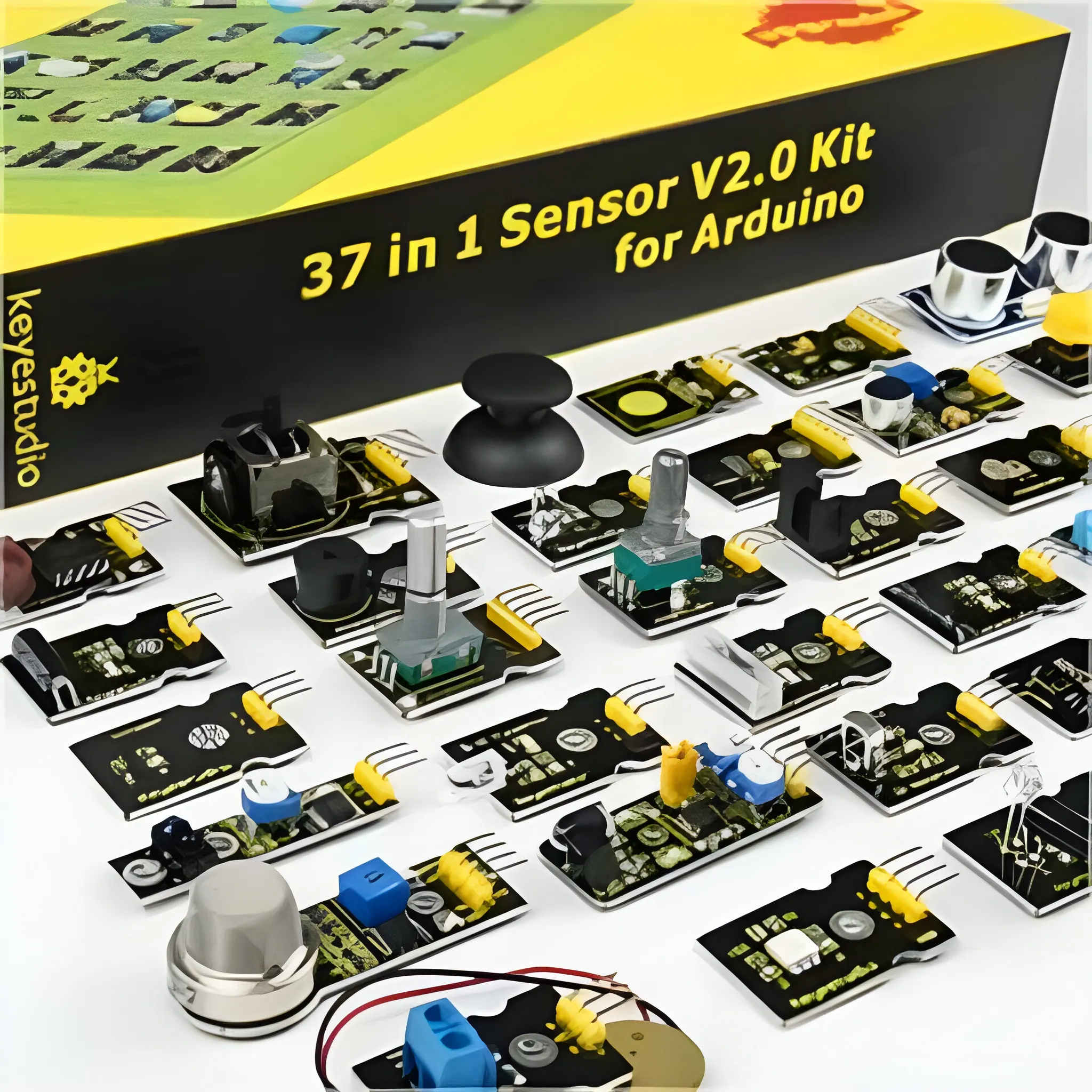Keyestudio Sensor Starter V2.0 Kit 37 in 1 Box Sensor Kit for Arduino Sensor Kit (No Board) - Image 10