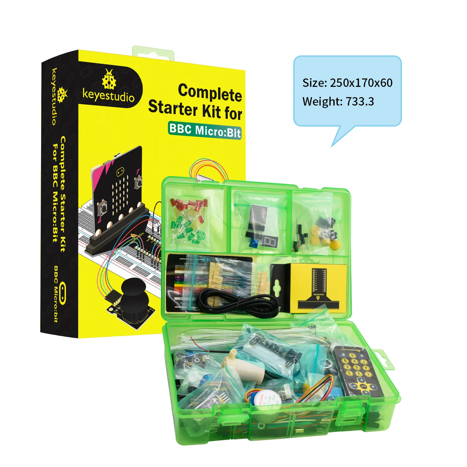 Keyestudio Programming STEM Micro bit V2 Kit Complete Starter Kit (No Micro bit Board) - Image 9