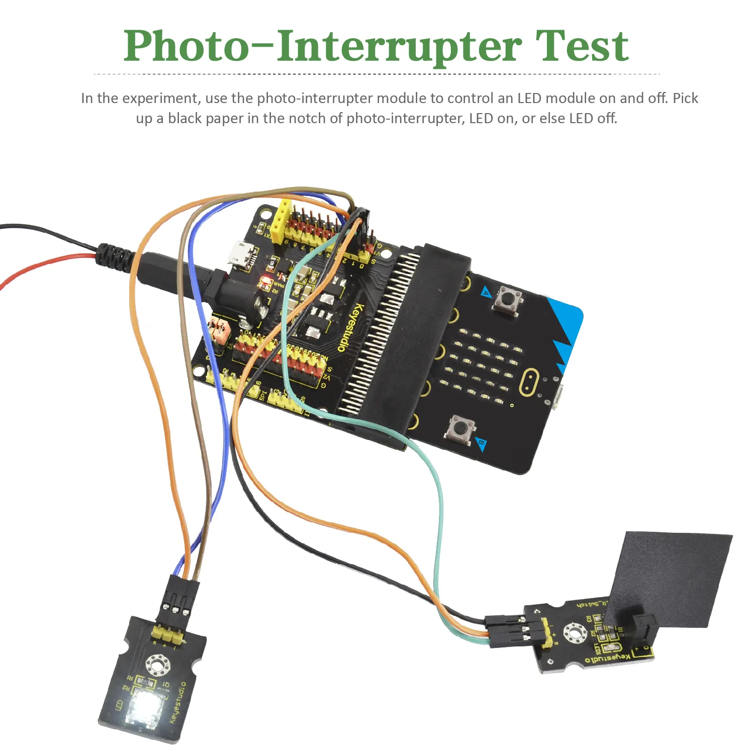 keyestudio Micro Bit 37 in 1 Sensor Starter Kit for BBC Micro:Bit (NO Micro Bit Board ) - Image 7
