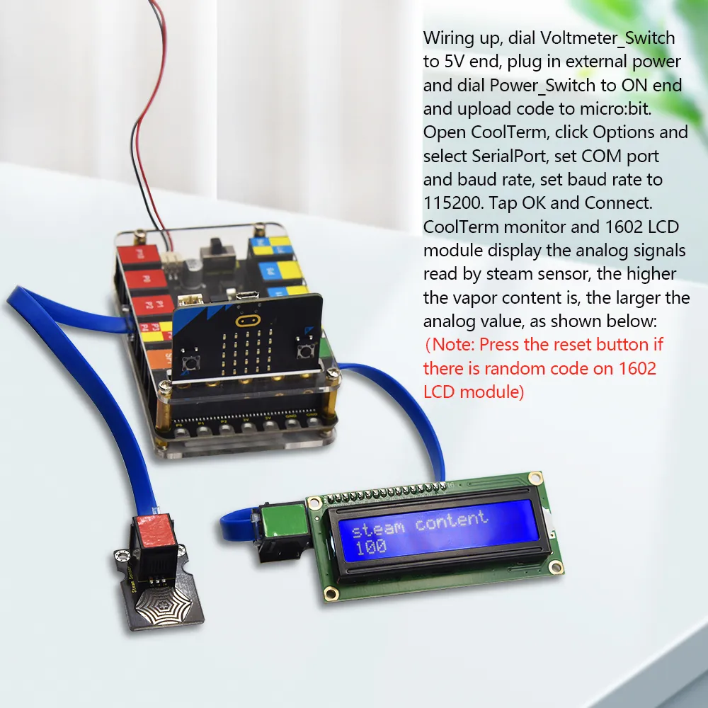 Keyestudio EASY PLUG Microbit V2 Super Starter Kit Makecode Programming Electronic Kit Without Microbit Board - Image 6