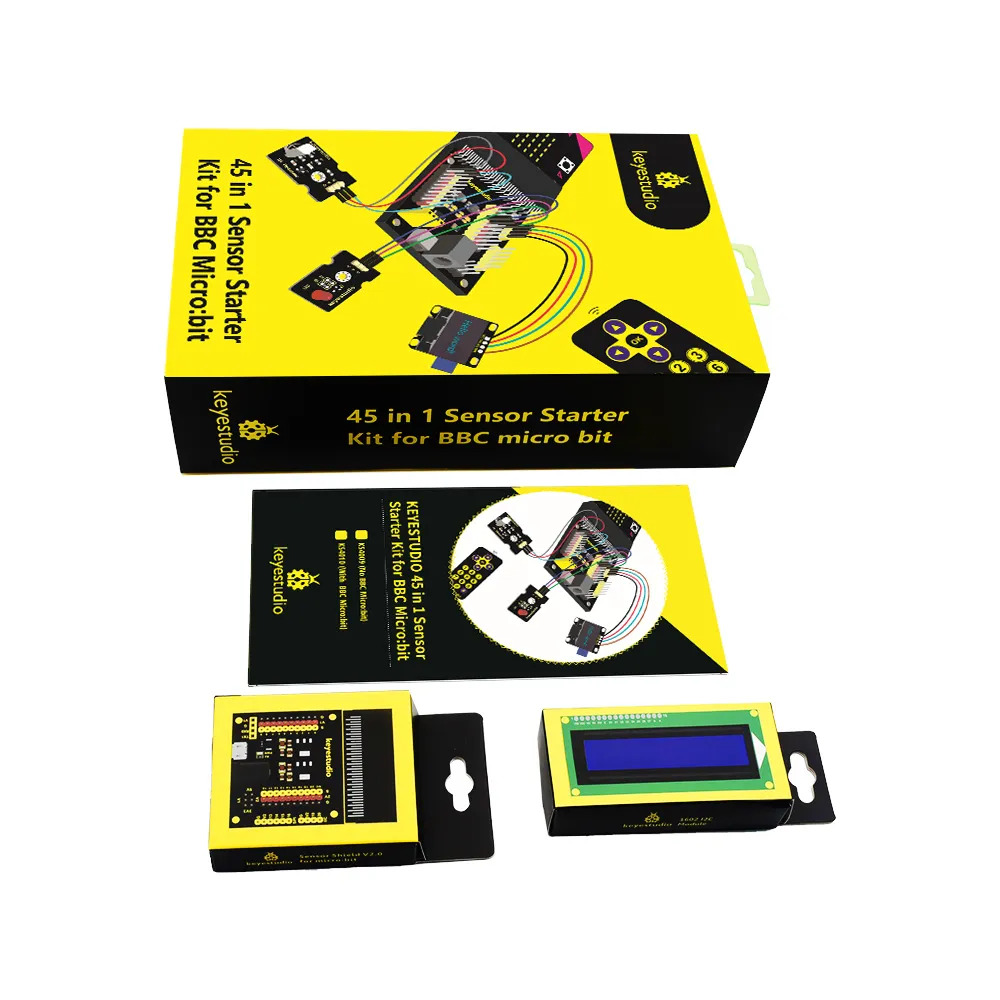 Keyestudio Micro Bit 45 in 1 Sensor Starter Kit Electronic DIY Kit With Microbit Board - Image 7