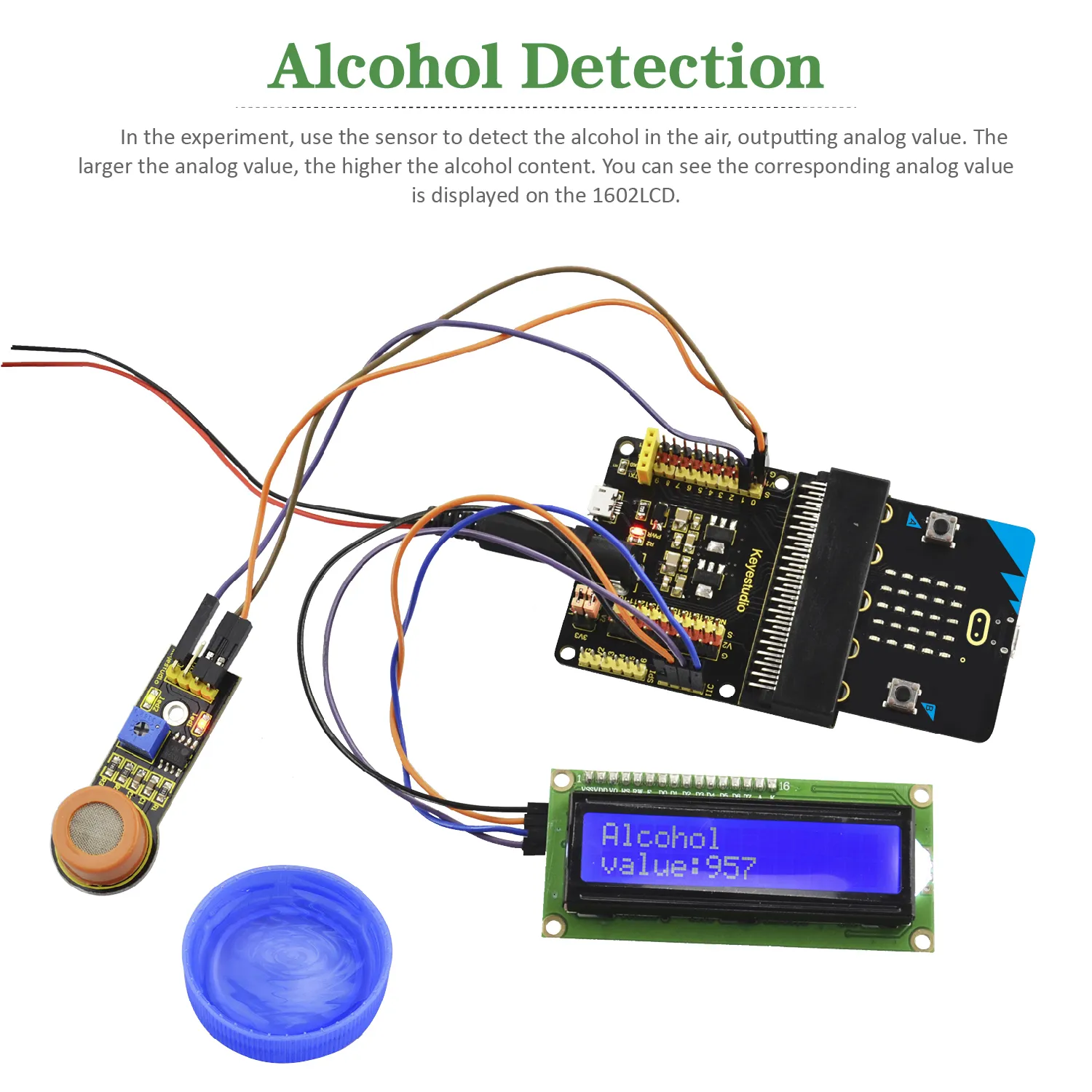 Keyestudio Micro Bit 45 in 1 Sensor Starter Kit Electronic DIY Kit Without Microbit Board - Image 2