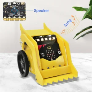 Keyestudio Micro Bit V2 Desk Bit Small Robot Smart Car for Microbit STEM Programming Car Kit Assembled without the controller