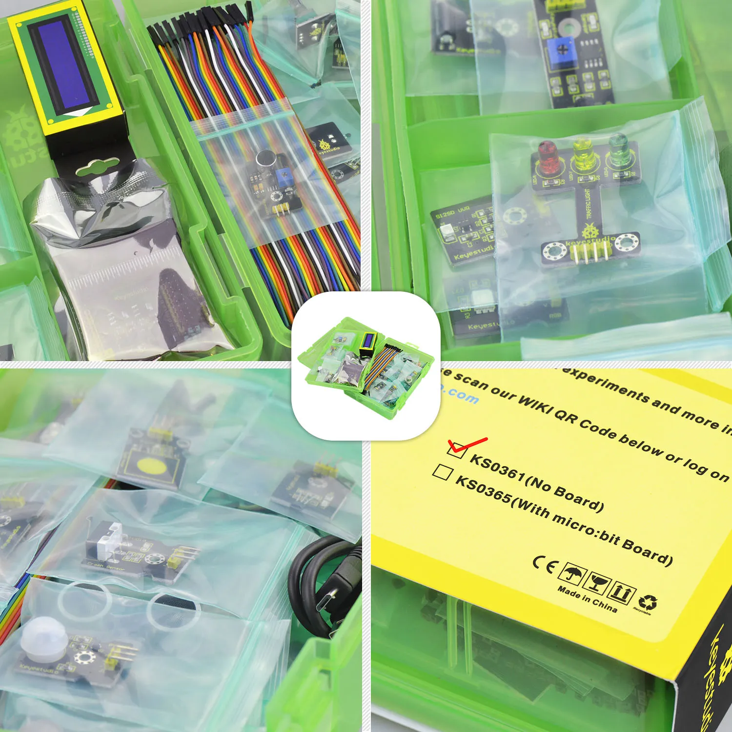 keyestudio Micro Bit 37 in 1 Sensor Starter Kit for BBC Micro:Bit (NO Micro Bit Board ) - Image 13
